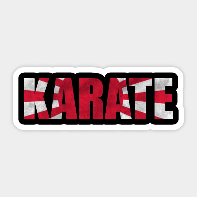 Karate Sticker by GMAT